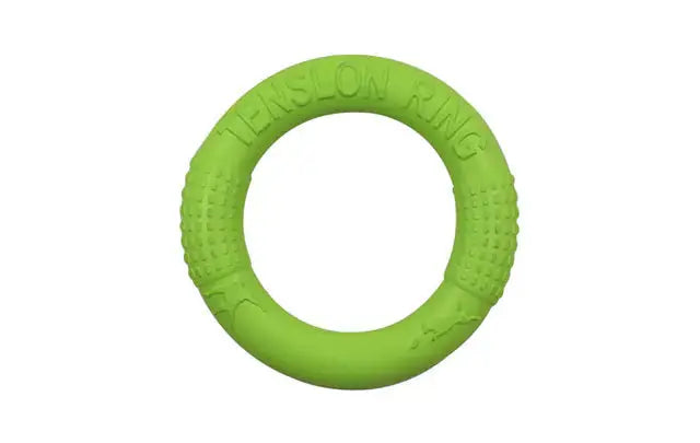 Interactive Floating Dog Toy - Training Ring Puller Ocean Blue