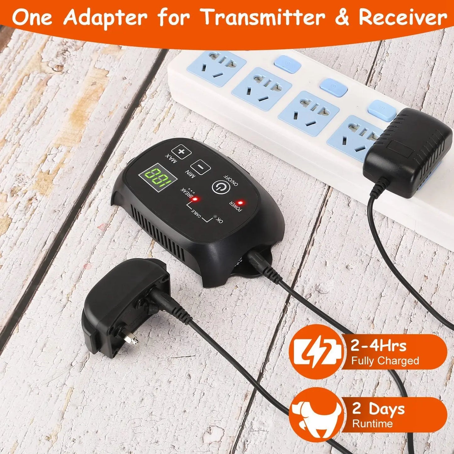 Wireless Dog Fence System – Waterproof Receiver | Adjustable Levels