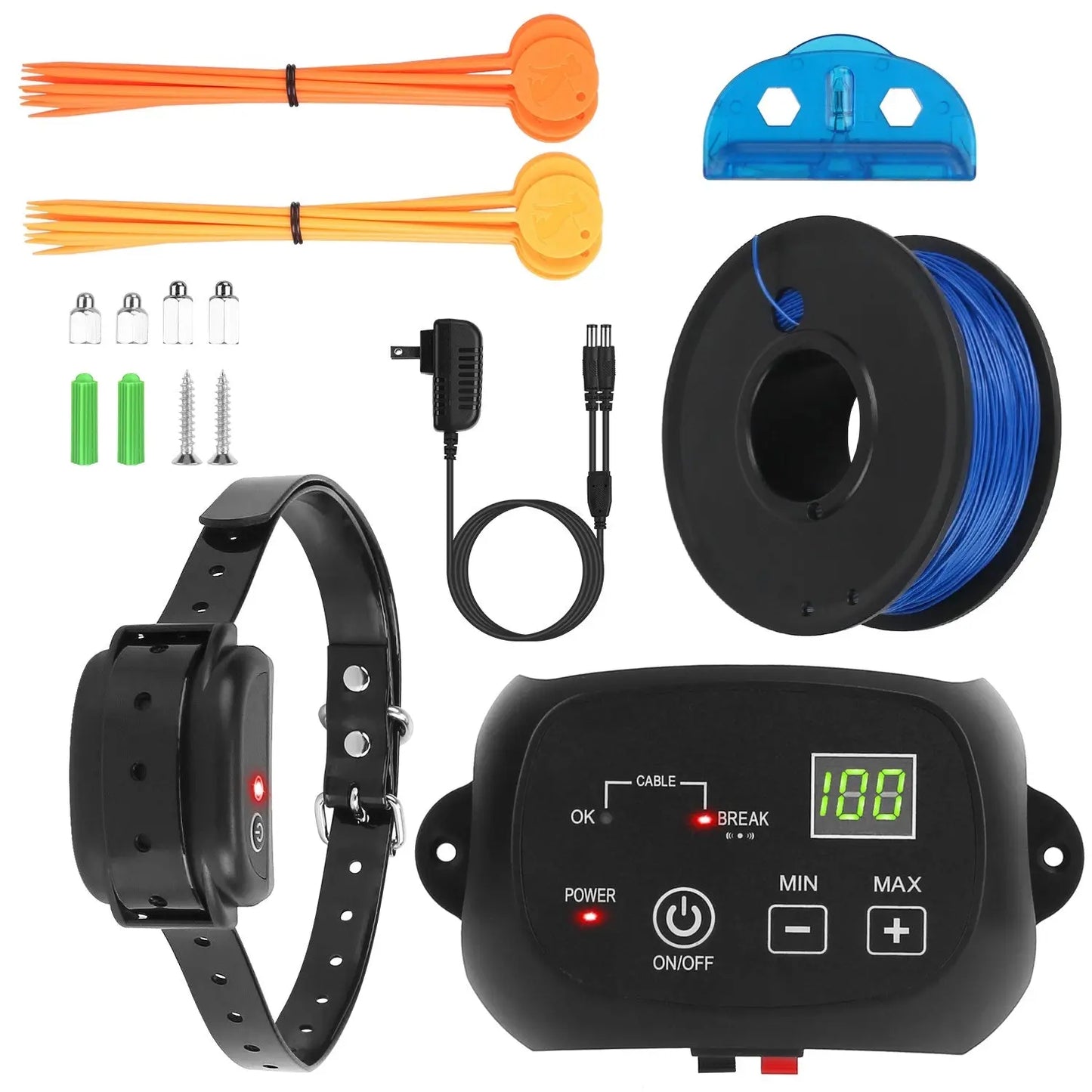 Wireless Dog Fence System – Waterproof Receiver | Adjustable Levels