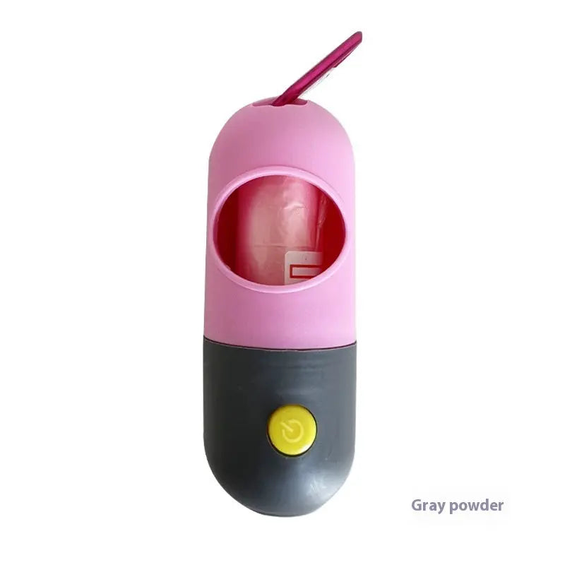 LED Poop Bag dispenser with Waste Bags