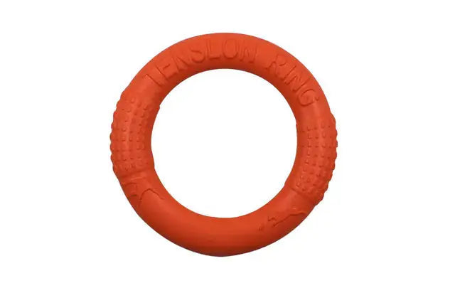 Interactive Floating Dog Toy - Training Ring Puller Ocean Blue