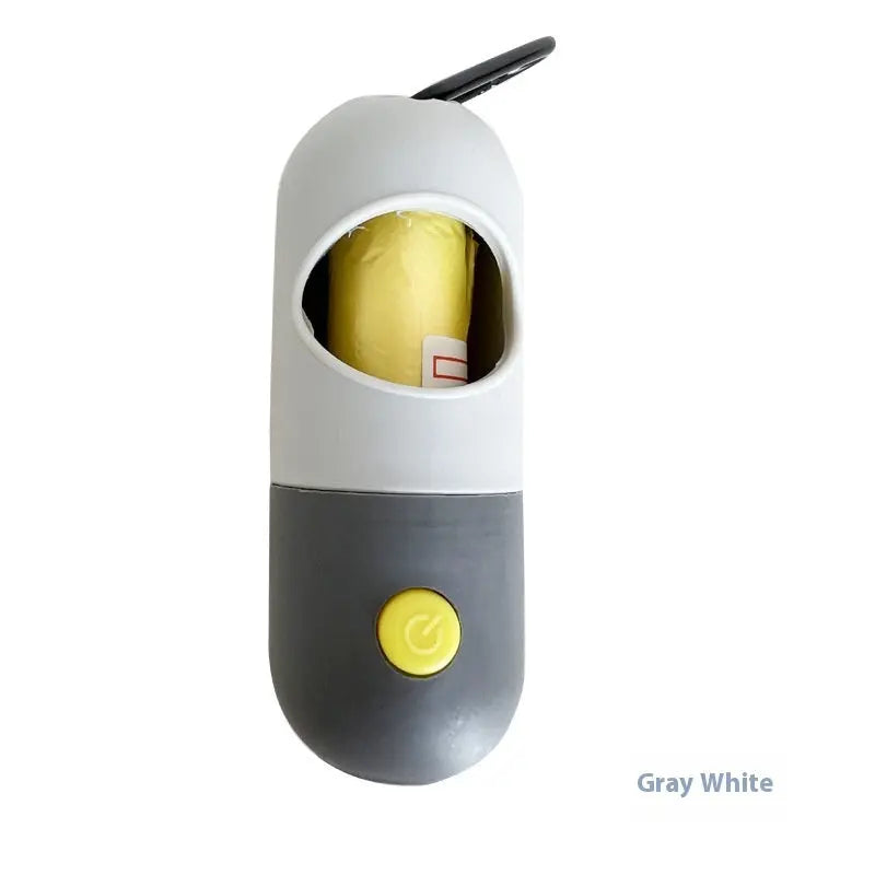 LED Poop Bag dispenser with Waste Bags